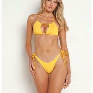 Bond eye andy triangle bikini top & bottom
